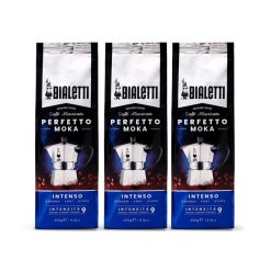 Bialetti Kit Perfetto Moka Intenso 3 Confezioni