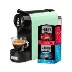 Bialetti Gioia Bialetti - Macchina Da Caffè Espresso Con 2 Box Di Capsule A Scelta