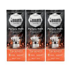 Bialetti Kit Perfetto Moka Caramello 3 Confezioni