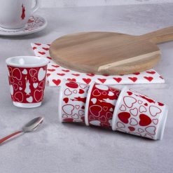 Alternative view of Bialetti Set 4 Bicchierini - Cuore