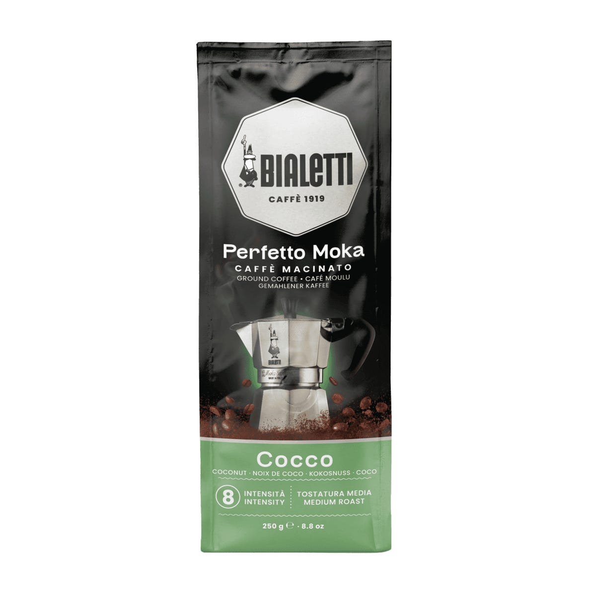 Bialetti Caffè Macinato - Perfetto Moka Cocco