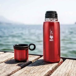 Alternative view of Bialetti Bottiglia Termica Con Coperchio-Tazza Rossa